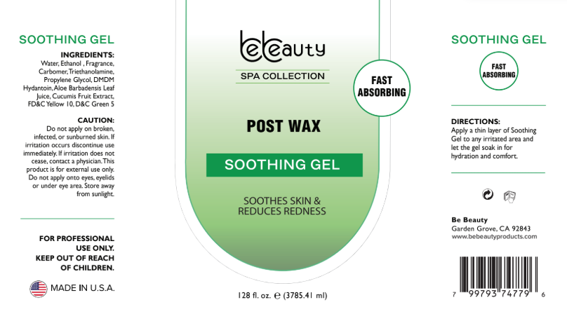 Waxing - Soothing Gel - Aloe Vera Cucumber