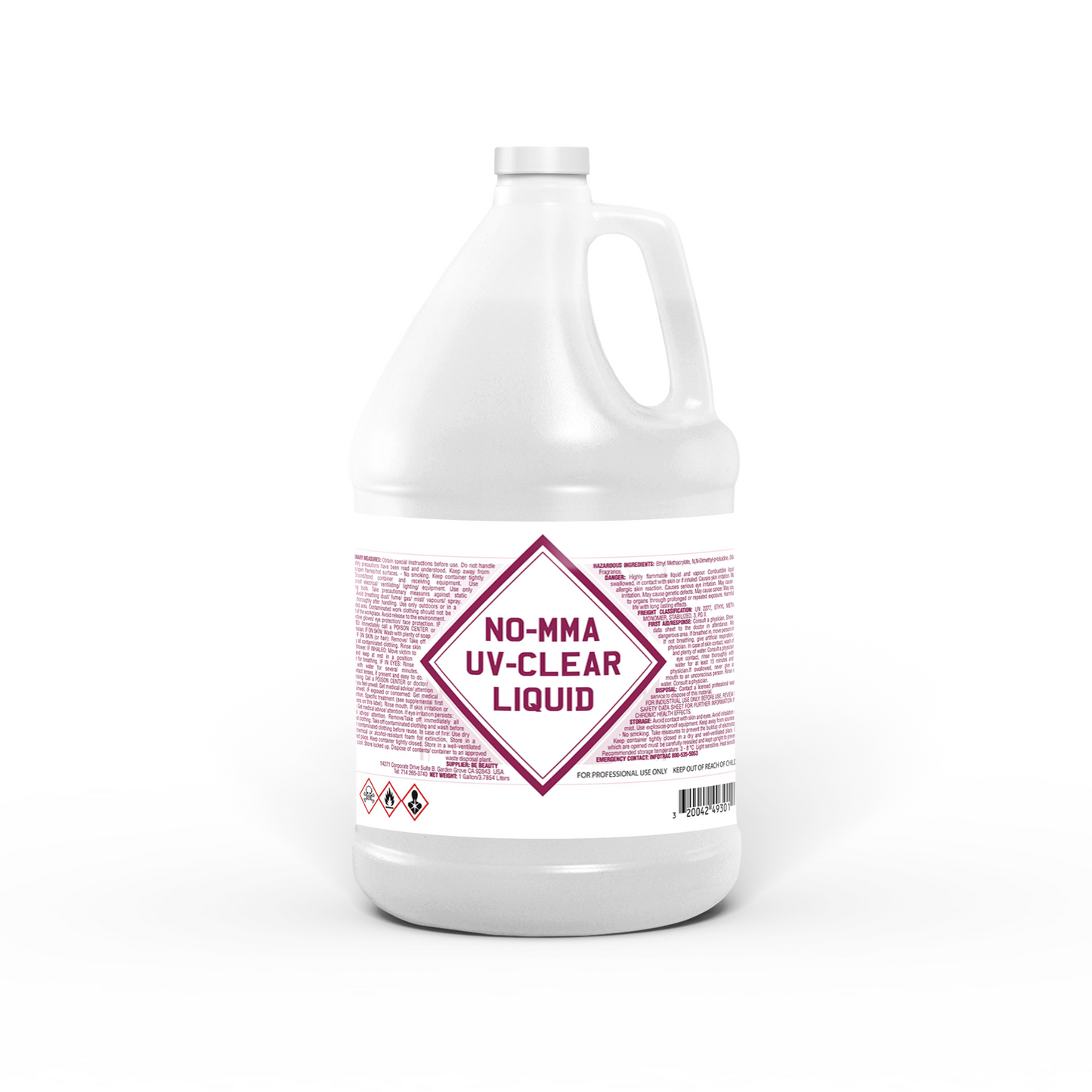 NO-MMA UV-Clear Liquid | Acrylic Liquid | Monomer | Private Label | Wholesale