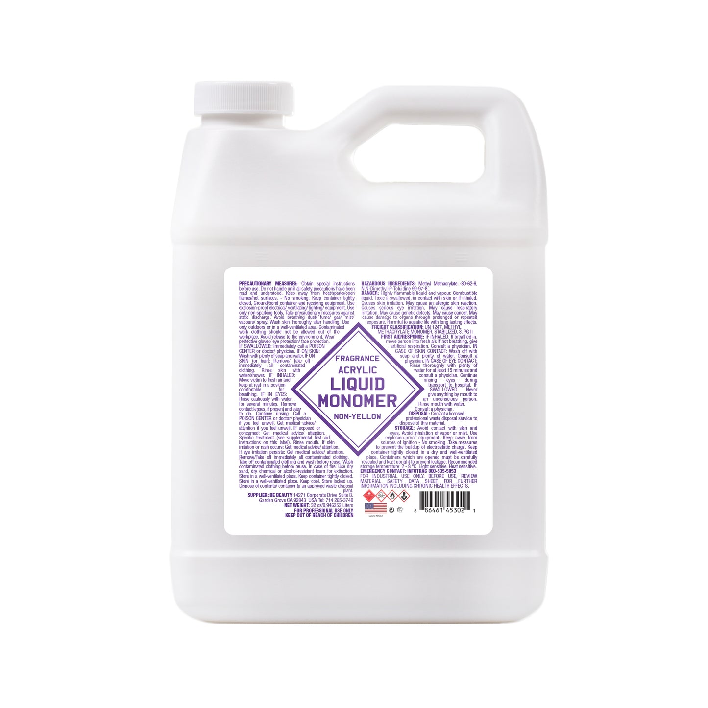 LIQUID 103 FRAGRANCE - Fast Set Liquid Monomer