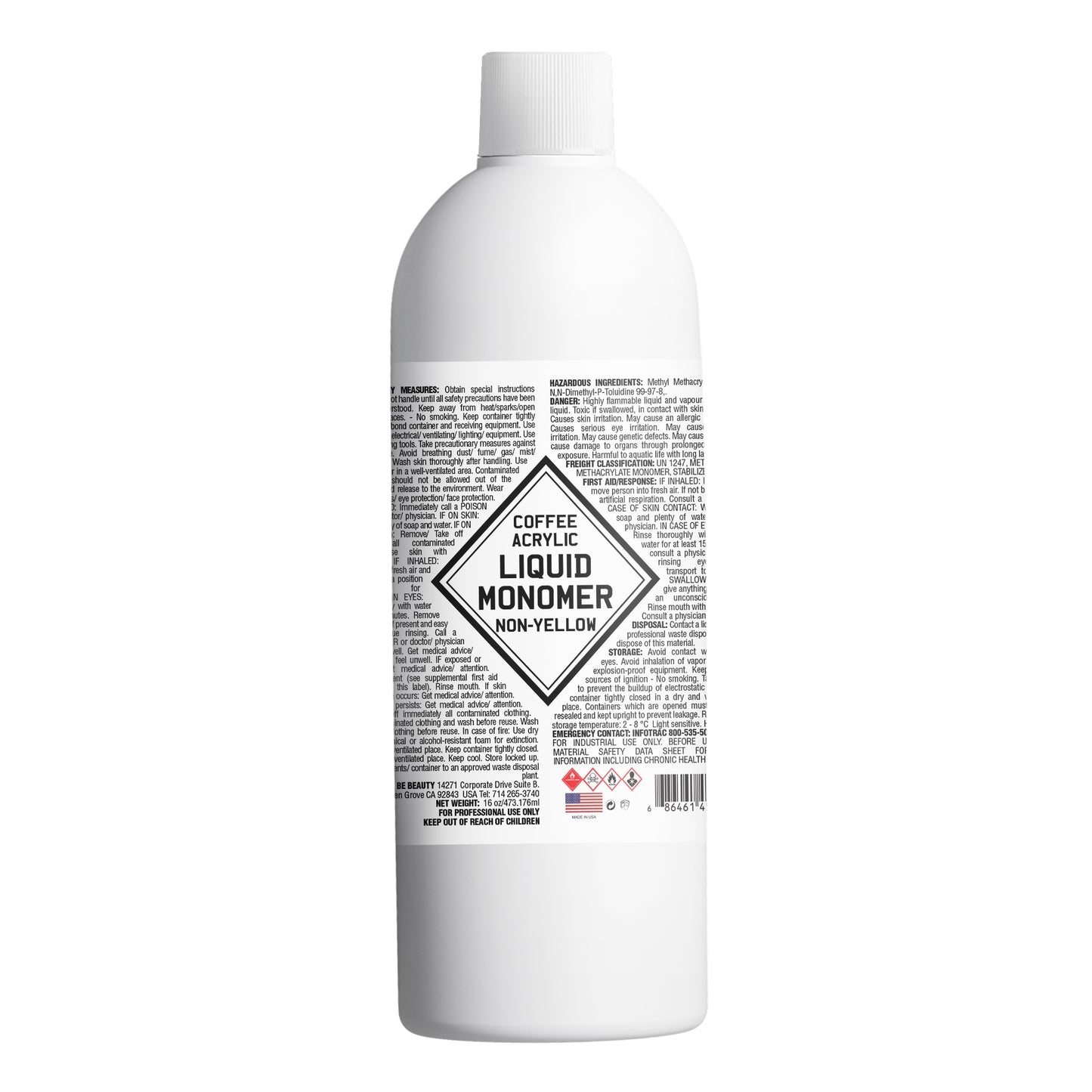 LIQUID 104 COFFEE - Fast Set Liquid Monomer