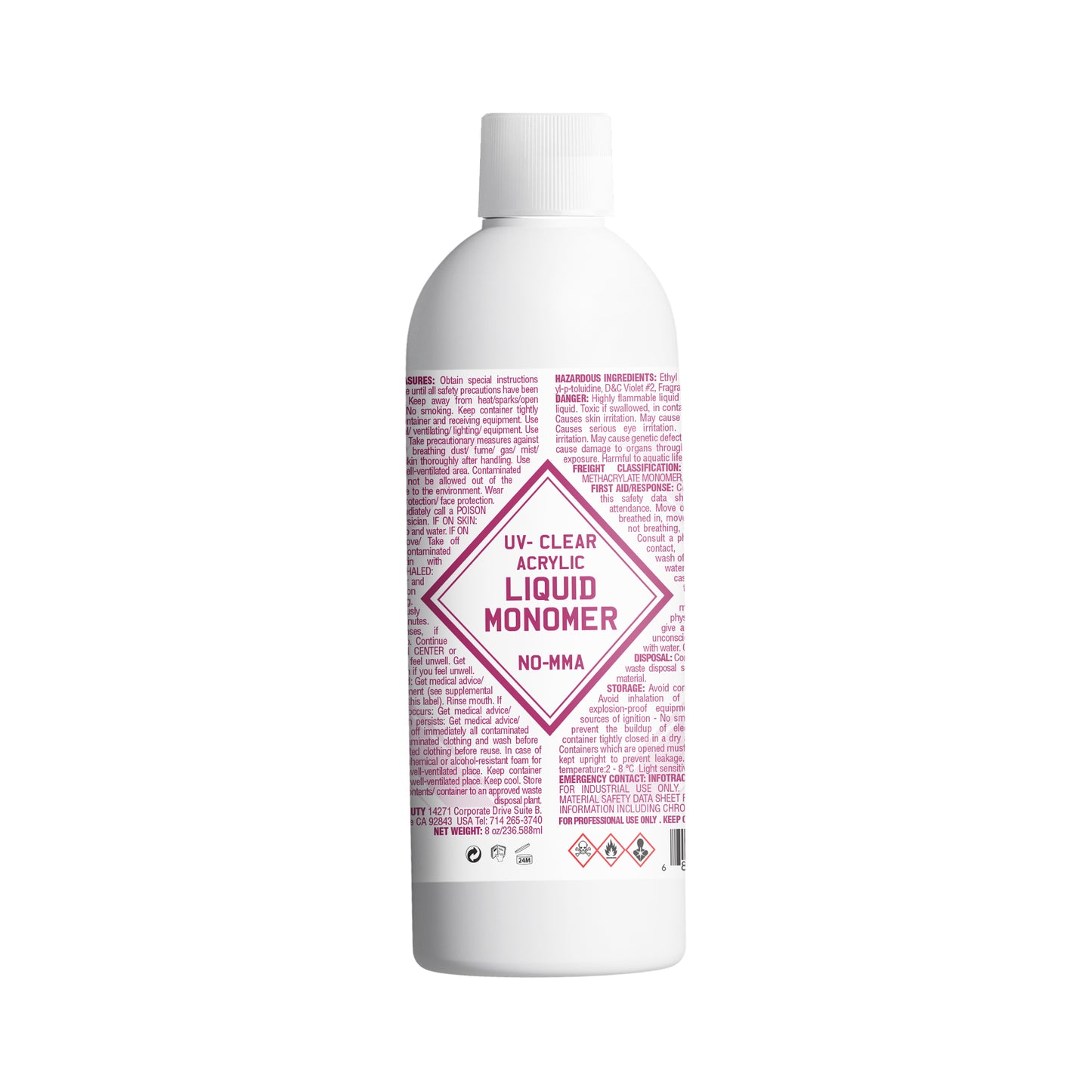 LIQUID 301 UV CLEAR - EMA Liquid Monomer