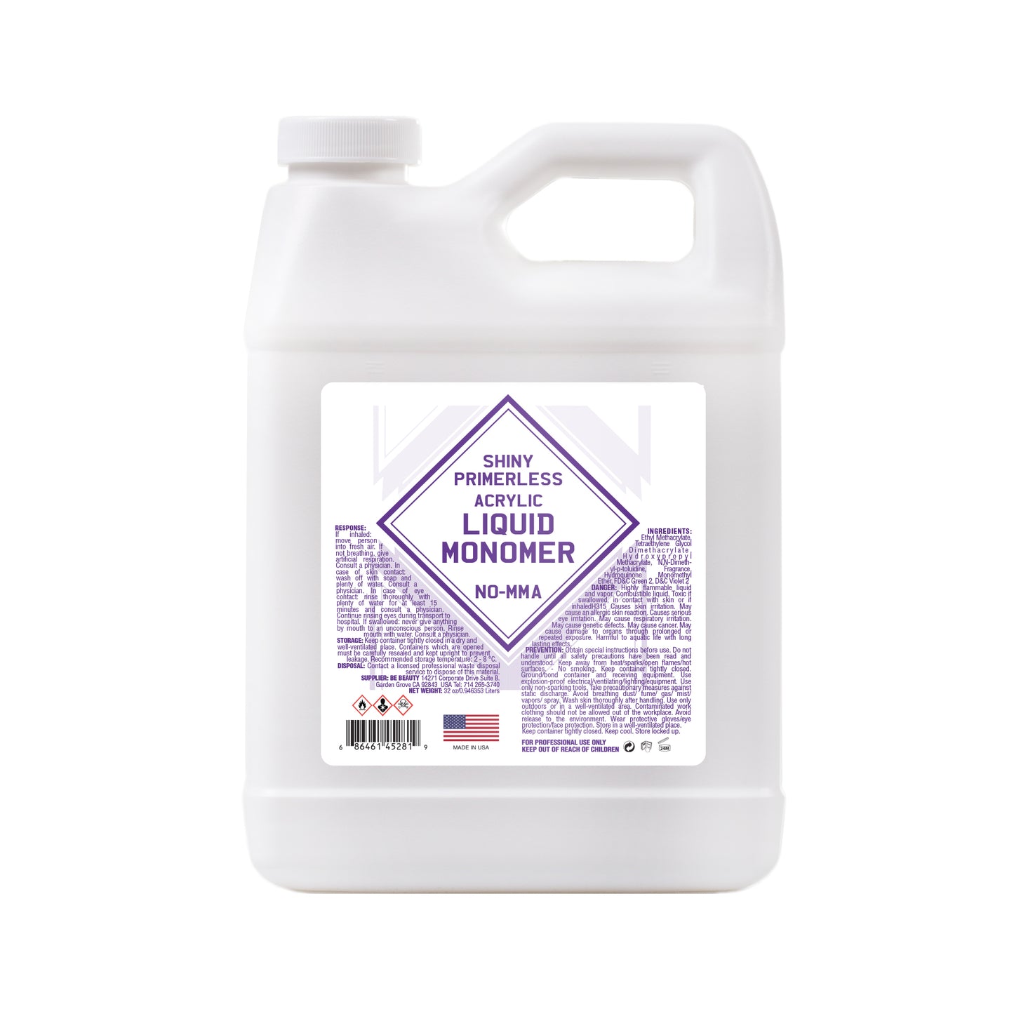 LIQUID 401 SHINY PRIMERLESS - EMA Liquid Monomer