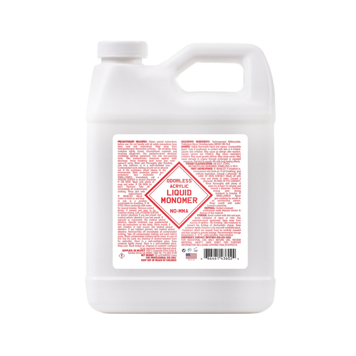 LIQUID 404 ODORLESS - EMA Liquid Monomer