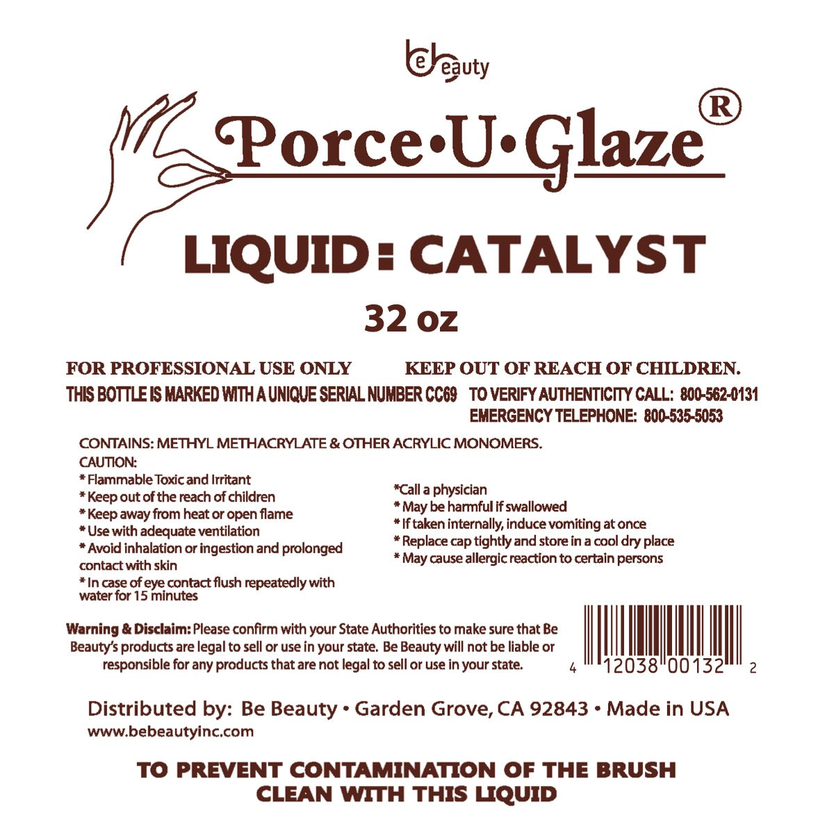 NO MMA | Acrylic Liquid | Monomer | Private Label | Wholesale