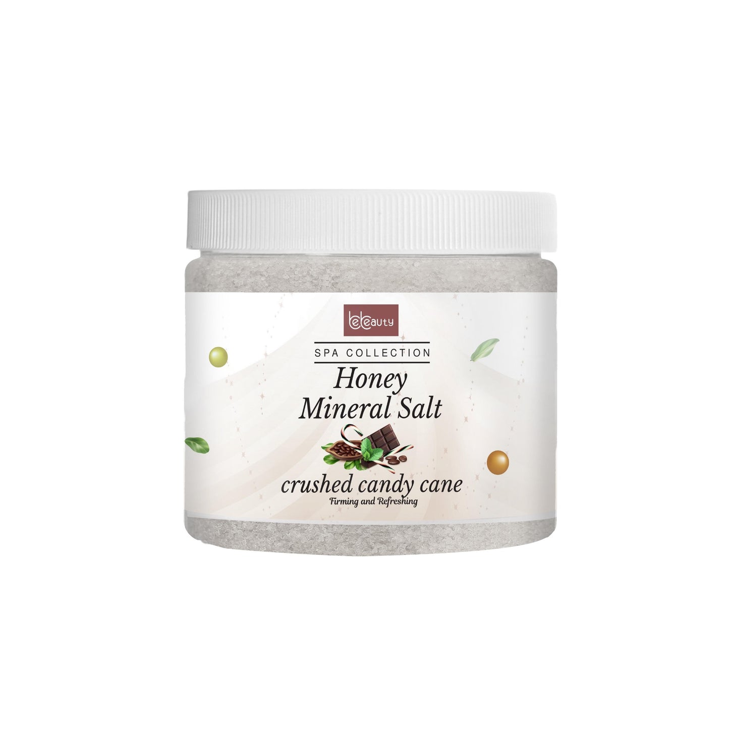 CRUSHED CANDY CANE HONEY MINERAL SALT