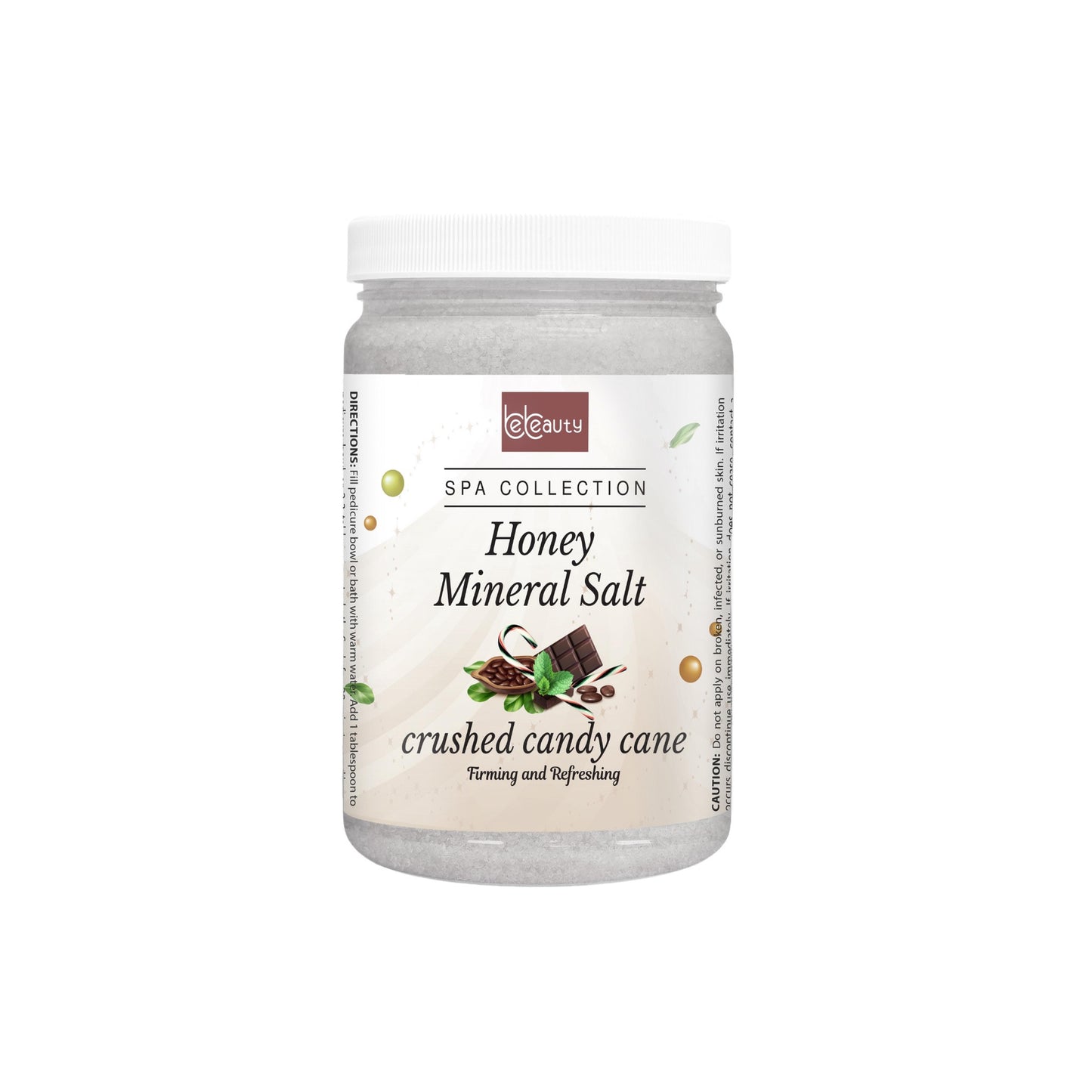 CRUSHED CANDY CANE HONEY MINERAL SALT
