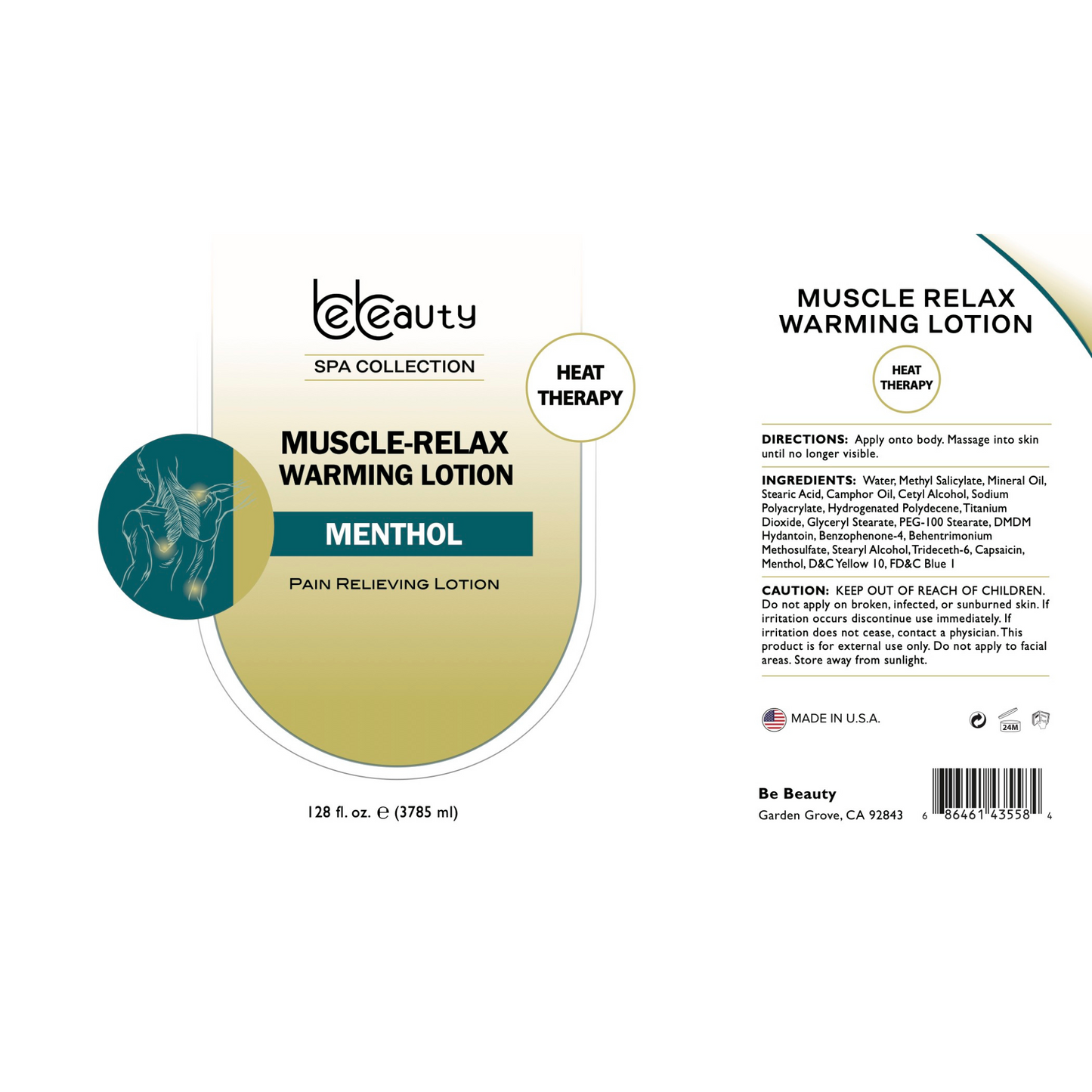Wholesale | Private Label | High Quality | Muscle Relax | Warming Lotion | Menthol