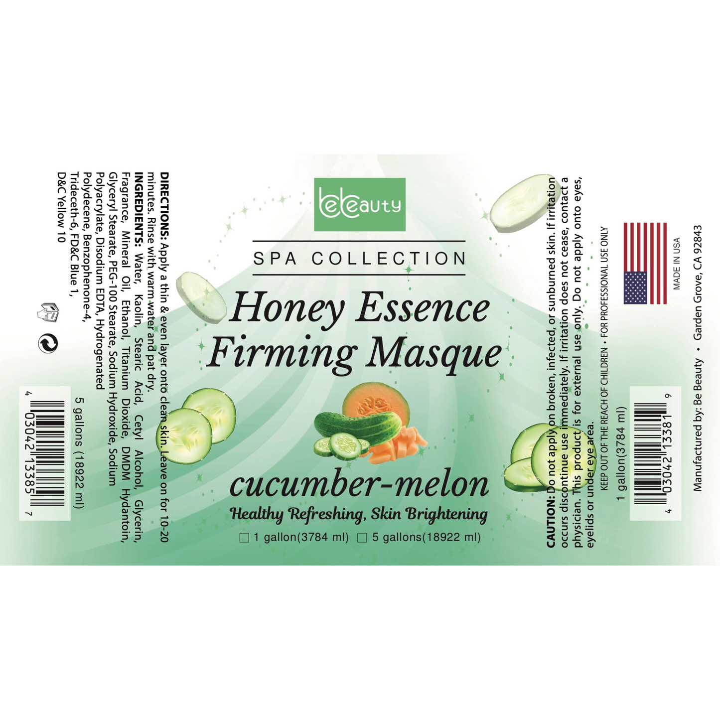Cucumber Melon | Wholesale | Private Label | High Quality | Nourishing | Moisturizing | Exfoliating | Firming | Mask