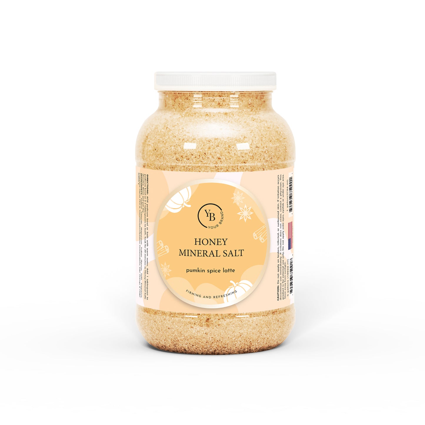 PUMPKIN SPICE LATTE HONEY MINERAL SALT