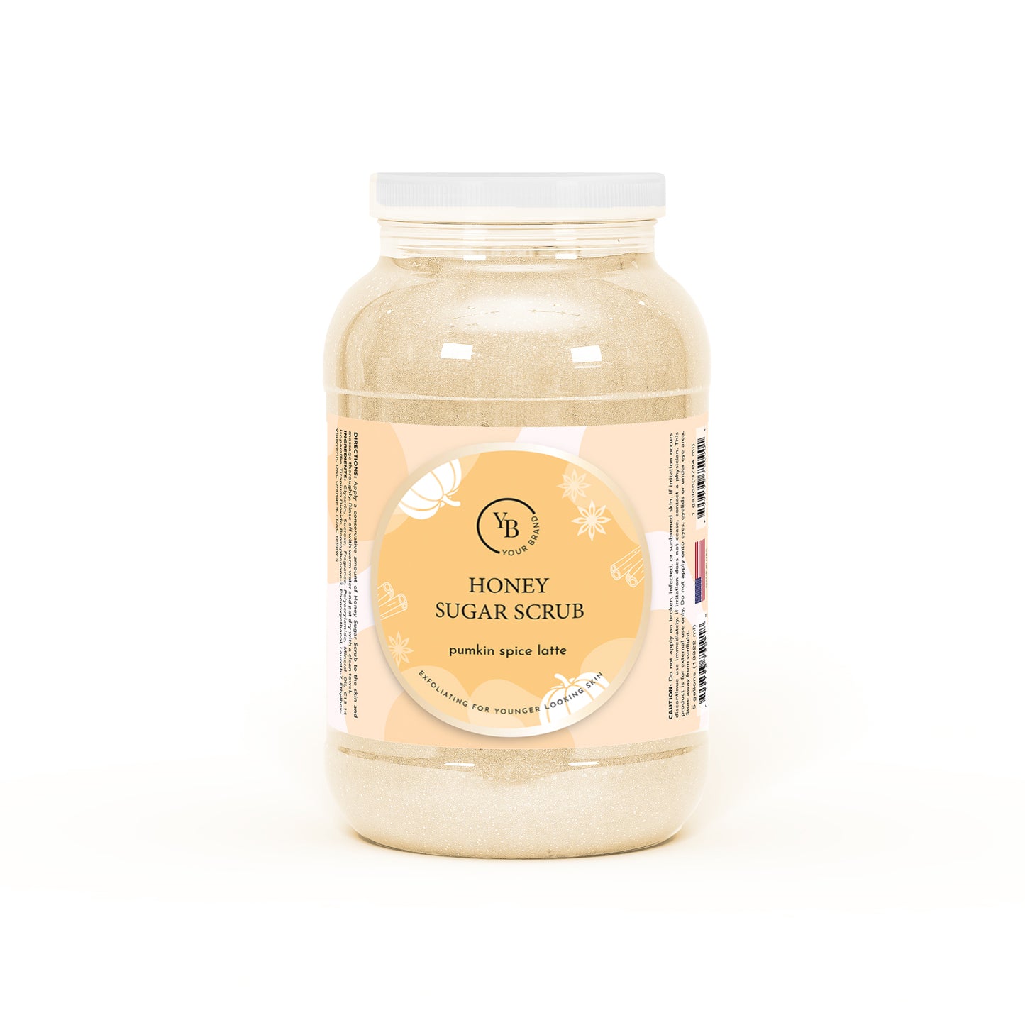 PUMPKIN SPICE LATTE HONEY SUGAR SCRUB