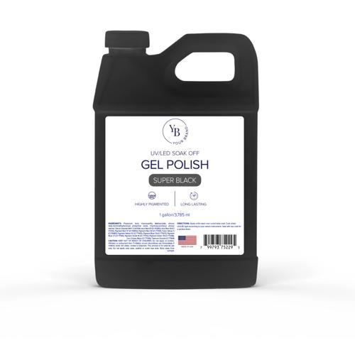 Premium Gel Polish - Super Black
