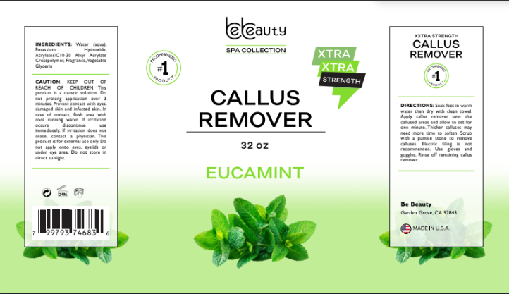 1 MINUTE EXTRA EXTRA STRENGTH CALLUS REMOVER EUCAMINT