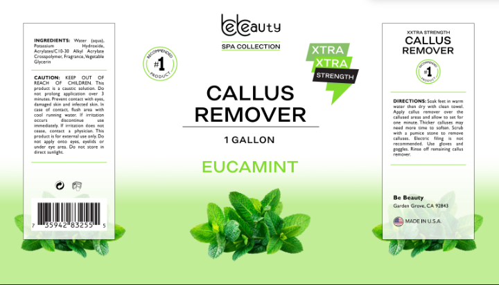 1 MINUTE EXTRA EXTRA STRENGTH CALLUS REMOVER EUCAMINT