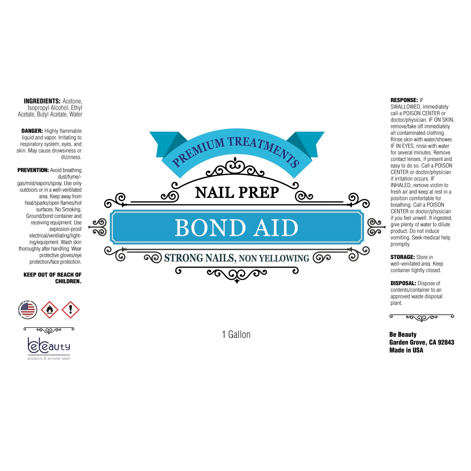 Bond Aid | Private Label | Wholesale | Nail Preparation Supplies