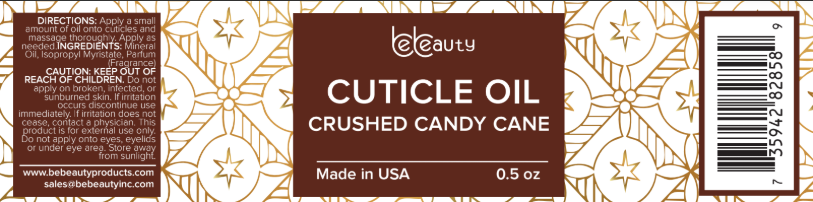 Crushed Candy Cane Holiday Cuticle Oil