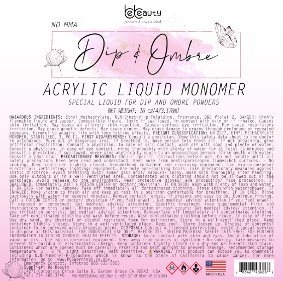 LIQUID 308 DIP & OMBRE - EMA Liquid Monomer