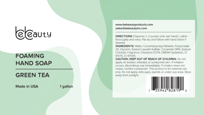 Green Tea Foaming Hand Soap