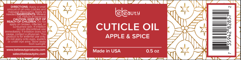 Apple & Spice Holiday Cuticle Oil