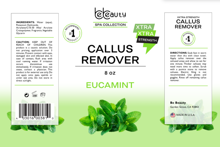 1 MINUTE EXTRA EXTRA STRENGTH CALLUS REMOVER EUCAMINT