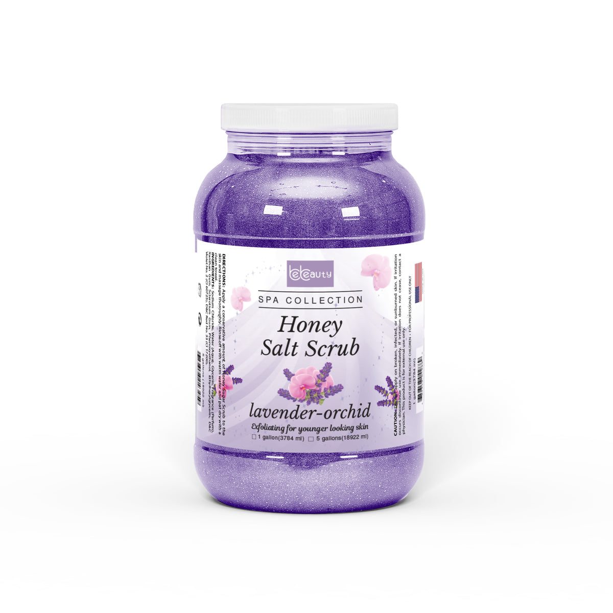 Honey Salt Scrub - Lavender Orchid