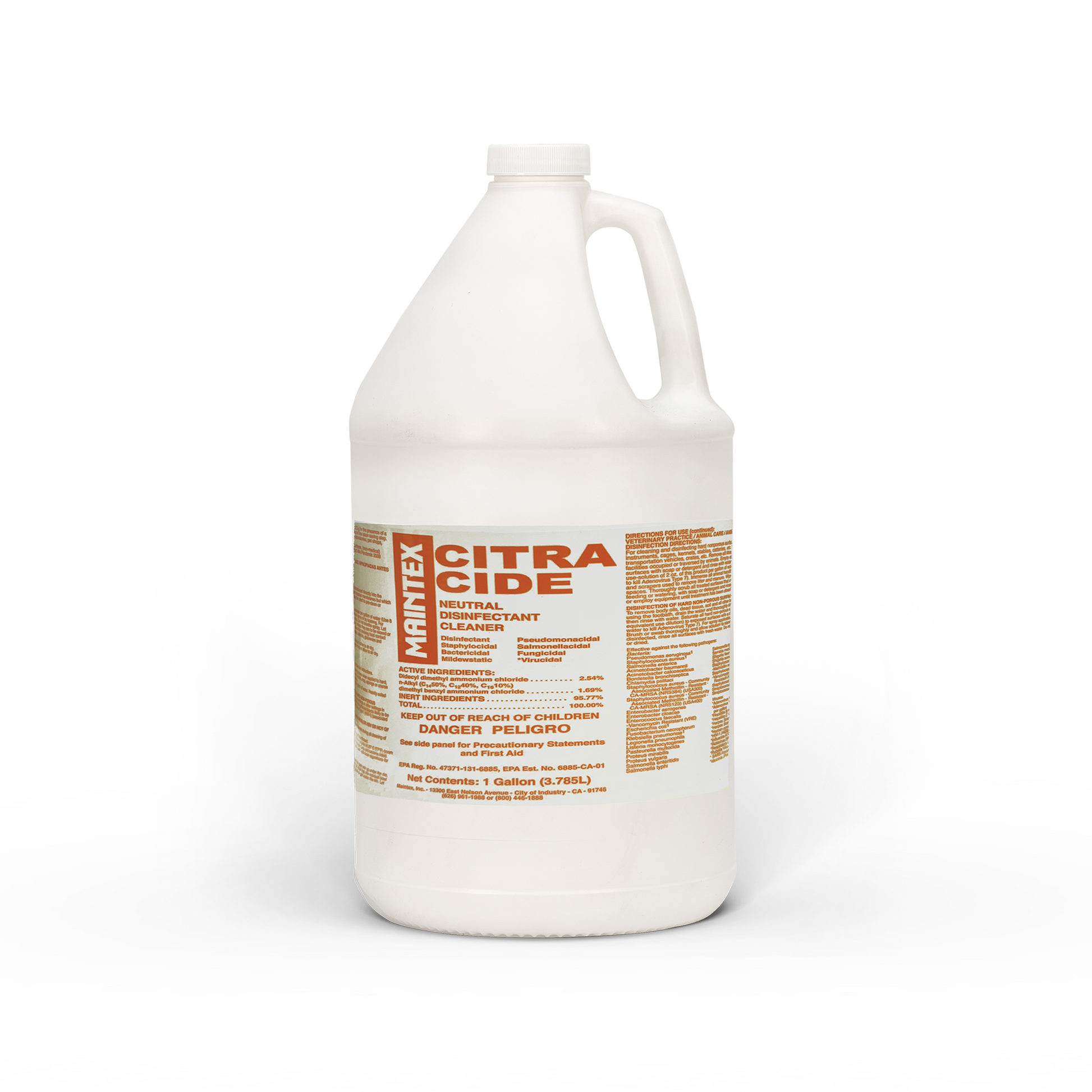 MAINTEX CITRACIDE (EPA REG.) SPA & TOOL DISINFECTANT | Wholesale