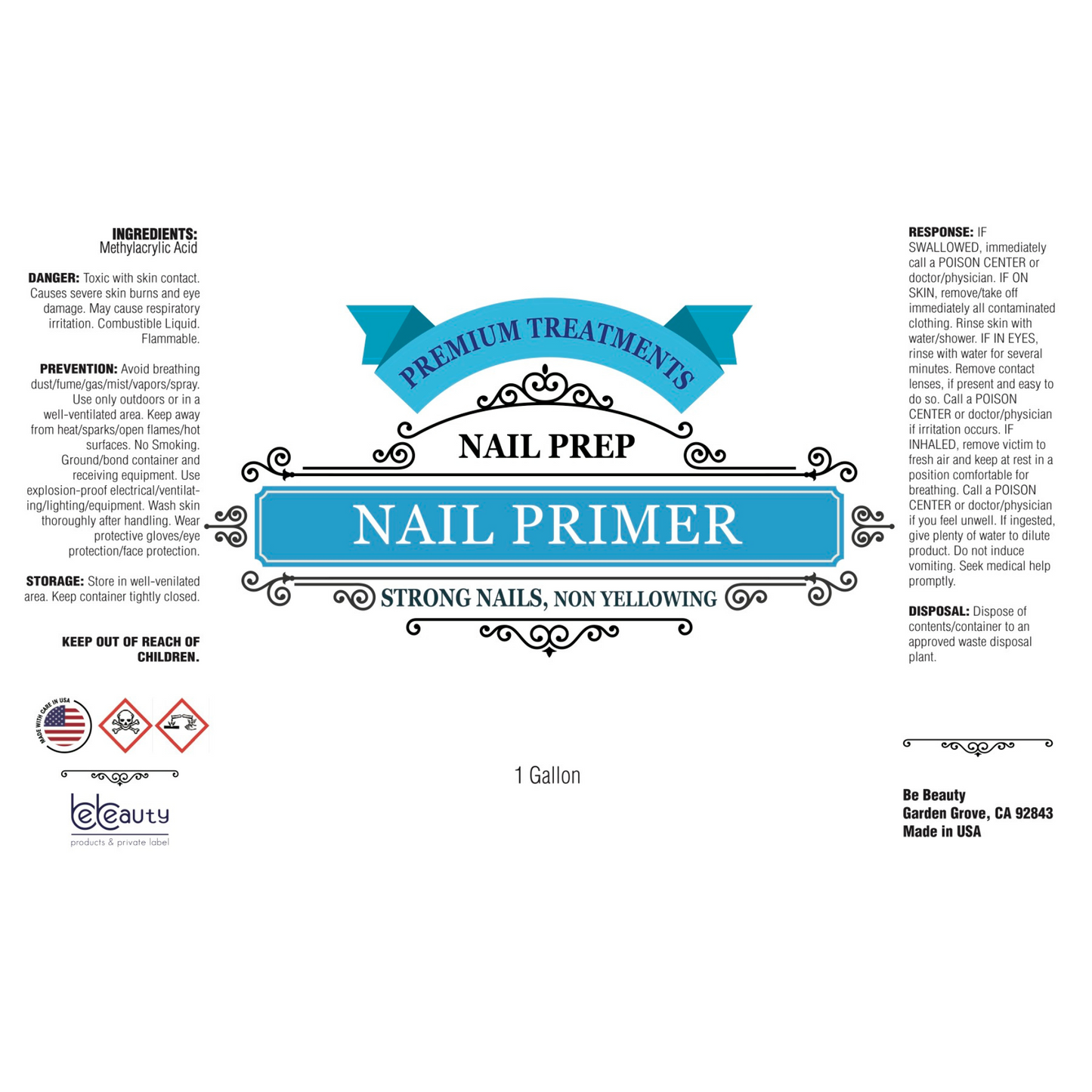 Nail Primer | Wholesale | Private Lable | Nail Preparation Supplies