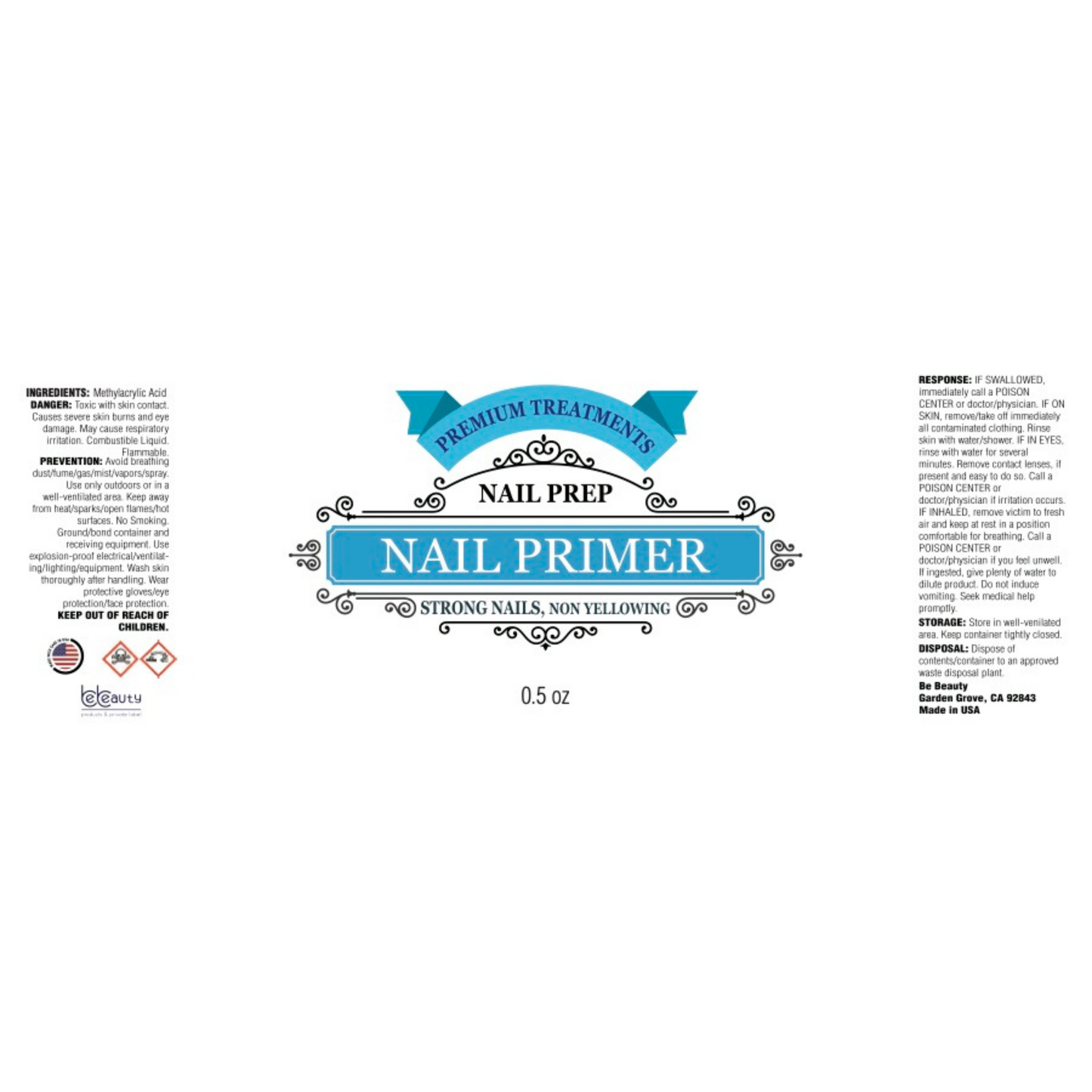 Nail Primer | Wholesale | Private Lable | Nail Preparation Supplies