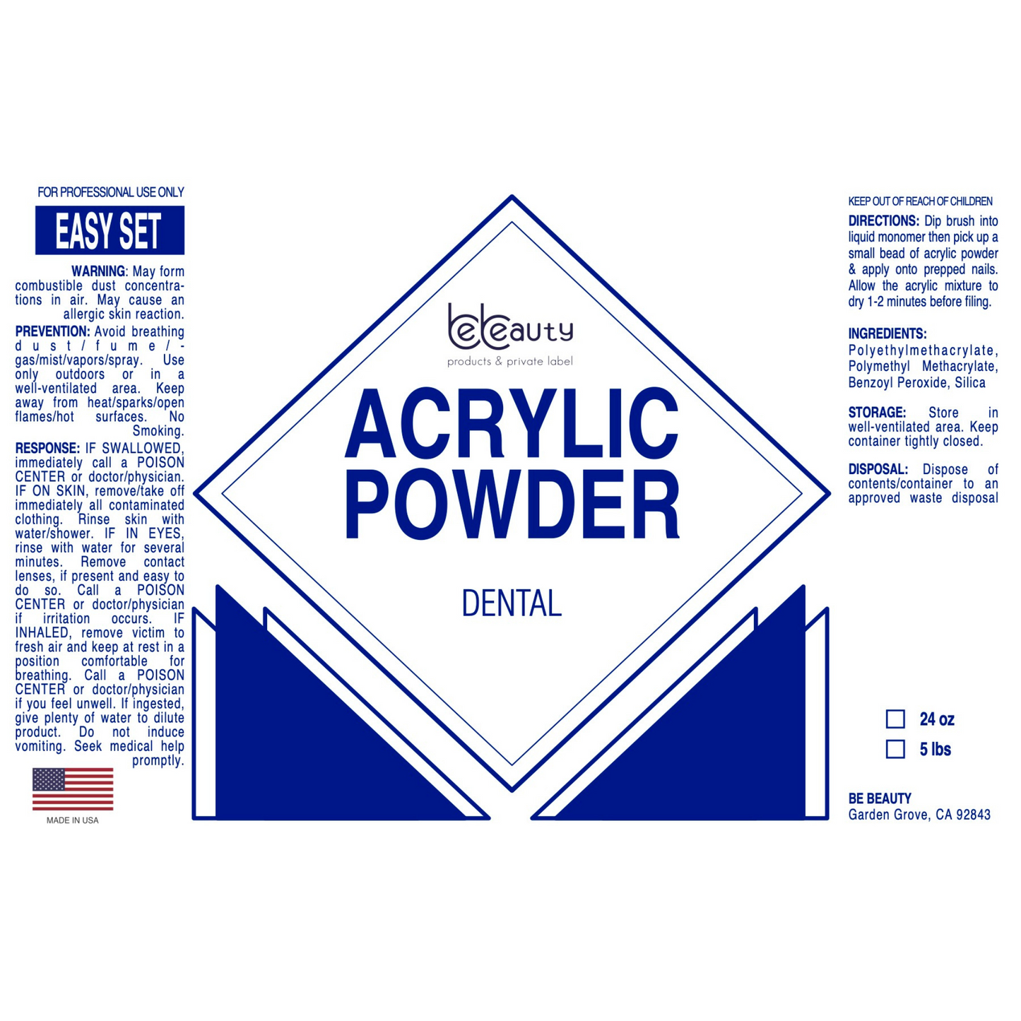  Acrylic Powder | Polymer | Wholesale | Private label