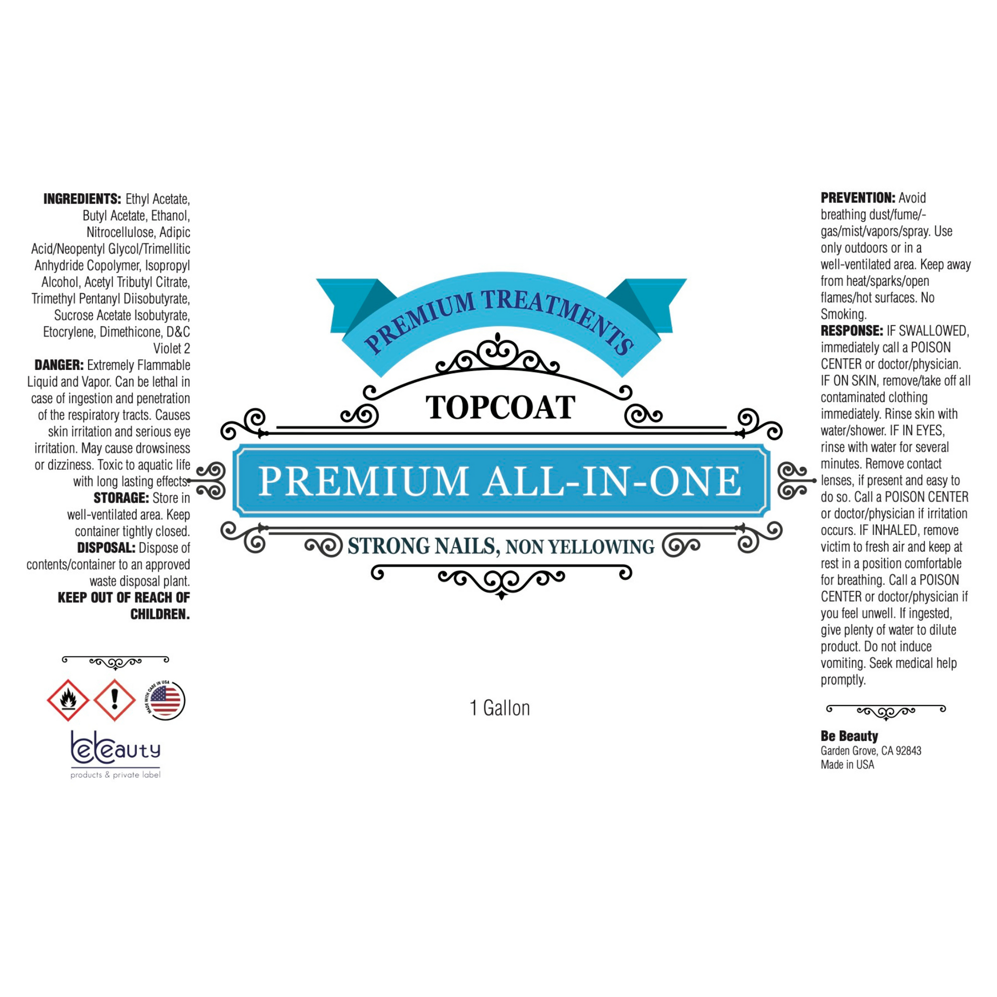 Premium All in one | Topcoat | Wholesale | Private Label