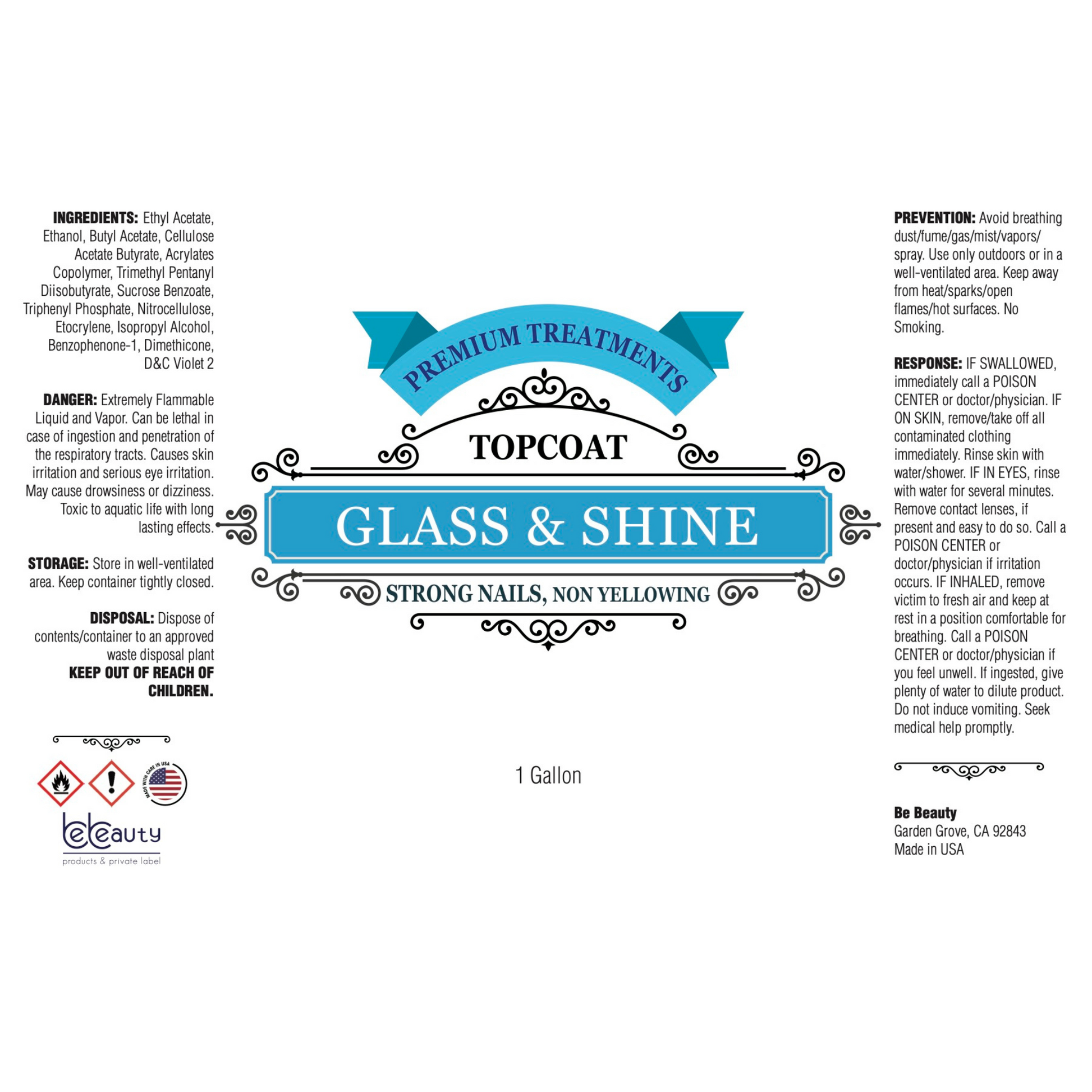 Glass & Shine | Topcoat | Wholesale | Private Label