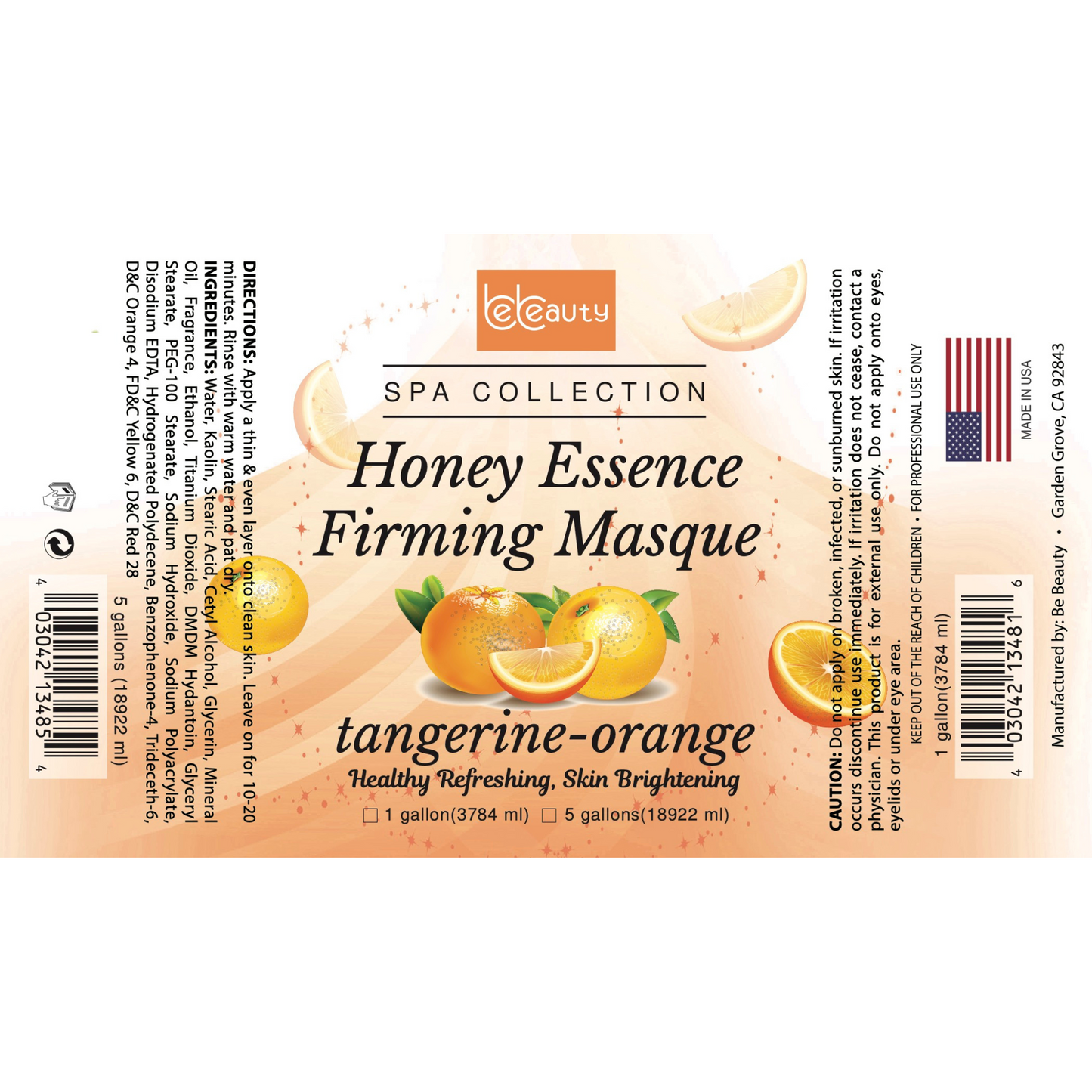 Tangerine Orange | Wholesale | Private Label | High Quality | Nourishing | Moisturizing | Exfoliating | Firming | Mask